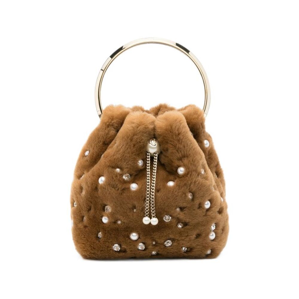 Jimmy Choo Brown Bucket Bags Women